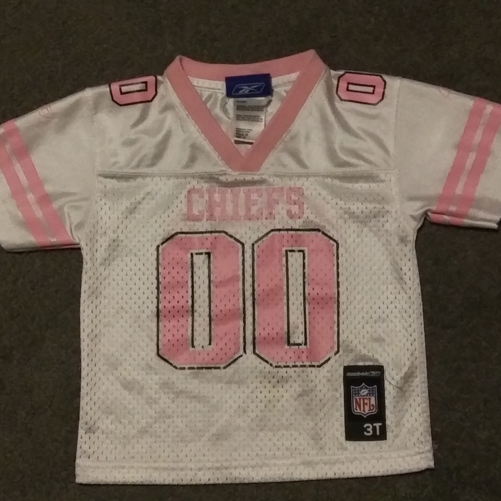 3t girl chiefs jersey